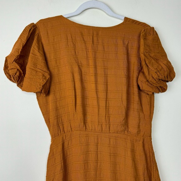 L*Space Hazelnut Brown Sabrina Mini Dress Button Down NWOT Size Small - Picture 7 of 8